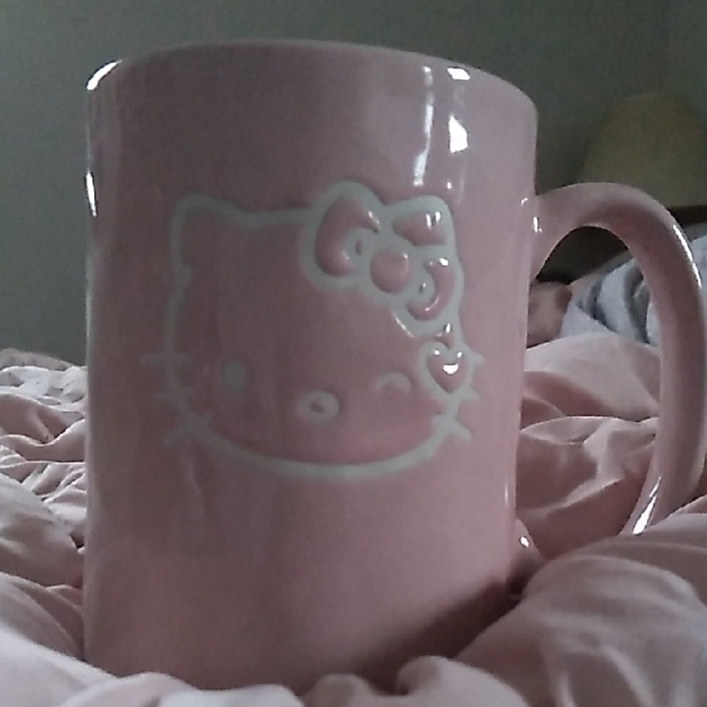 Sanrio Hello Kitty Pastel Pink Ceramic Coffee Mug